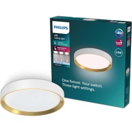 Philips 8720169301399 LED přisazené stropní svítidlo Hanno | 24W integrovaný LED zdroj | 2800lm | 40
