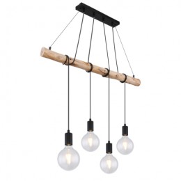 Globo 15439-4 závěsný lustr Rex 4x60W | E27