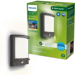 Philips 8720169263710 LED venkovní nástěnné svítidlo Samondra | 3,8W integrovaný LED zdroj | 800lm |