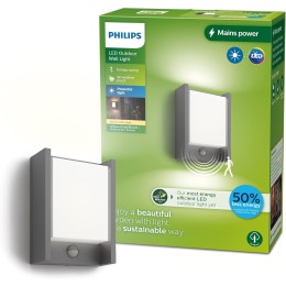 Philips 8720169263833 LED venkovní nástěnné svítidlo Arbour | 3,8W integrovaný LED zdroj | 800lm | 2