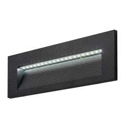 Rabalux 77190 LED venkovní nástěnné svítidlo Kavala | 6W integrovaný LED zdroj | 250lm | 3000/4000/6