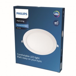 Philips 8718699760038 LED zápustné bodové svítidlo Slim 1x20W | 1750lm | 3000K