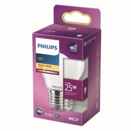 Philips 8718699763459 LED žárovka 1x2,2W | E27 | 250lm | 2700K