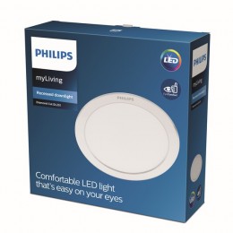 Philips 8719514250185 LED zápustné bodové svítidlo Diamond cut 1x17W | 1600lm | 4000K