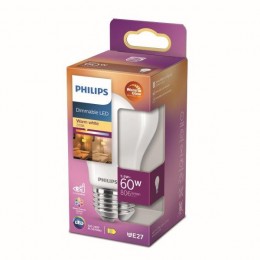 Philips 8719514323858 LED žárovka 5,9W/60W | E27 | 806lm | 2200-2700K | A60