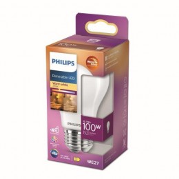 Philips 8719514324114 LED žárovka 10,5W/100W | E27 | 1521lm | 2200-2700K | A60