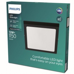 Philips 8719514328730 LED stropnice Magneos Slim 1x12W | 1150lm | 2700K