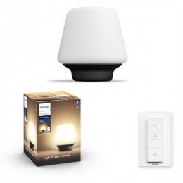 Philips Hue 8719514341418 stolní lampička Wellness 1x6W | E27 | 570-800lm | 2200-6500K - White Ambia