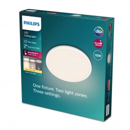 Philips 8719514431904 LED stropnice Ozziet 1x18W | 1800lm | 2700K
