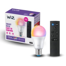 Philips WiZ 8720169074996 LED inteligentní žárovka | 8,5W E27 | 806lm | 2200-6500+RGBK