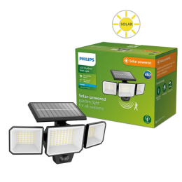 Philips 8720169269156 LED solární venkovní nástěnné svítidlo Nysil integrovaný LED zdroj | 5000K