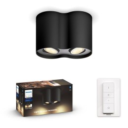 Philips Hue 8720169320116 LED bodové stropní svítidlo Pillar | 4,2W GU10 | 2x400lm | 2200-6500K