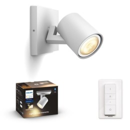 Philips Hue 8720169320772 LED bodové nástěnné svítidlo Runner | 4,2W GU10 | 400lm | 2200-6500K
