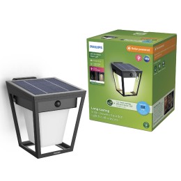 Philips 8720169362086 LED solární venkovní nástěnné svítidlo Nissa  | 1,8W integrovaný LED zdroj | 2