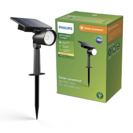 Philips 8720169362246 LED solární reflektor Ashlyn  | 1,4W integrovaný LED zdroj | 150lm