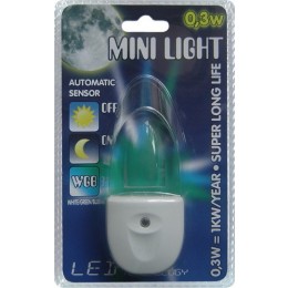 Prezent 1613 Mini Light LED orientační osvětlení do zásuvky