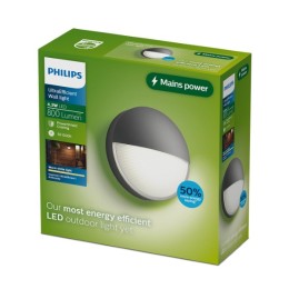 Philips 8721103110015 LED venkovní nástěnné svítidlo Capricorn | 4W integrovaný LED zdroj | 800lm |