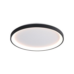 Italux CLN-3151-S-BK LED přisazený lustr Raden | 40W LED | 2400lm | 3000-6000K