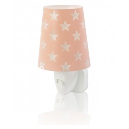 Dalber 81215S LED dětská noční lampička Stars Pink 1x0,3W | E14