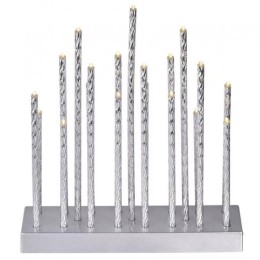 Emos DCAW02 LED svícen 1,2W | 20LED | 3xAA | 2700K | IP20