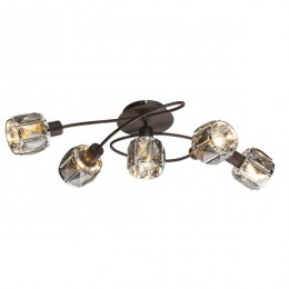 Globo 54357-5B přisazený lustr Indiana 5x40W | E14