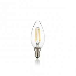 Ideal Lux 188928 LED žárovka Filament B35 1x4W | E14 | 320lm | 3000K
