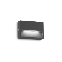 Ideal lux I328645 LED venkovní nástěnné svítidlo DEDRA | 1,5W integrovaný LED zdroj | 160lm | 3000K