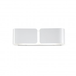 Ideal Lux 014166 nástěnné svítidlo Clip Mini Small Bianco 2x60W|E27