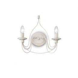 Ideal Lux 028460 nástěnné svítidlo Corte Bianco 2x40W|E14