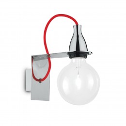 Ideal Lux 045207 nástěnné svítidlo Minimal Cromo 1x70W|E27