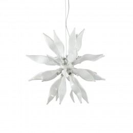 Ideal Lux 111957 lustr Leaves Bianco 8x40W|G9