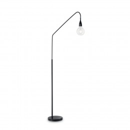 Ideal Lux 163369 stojací lampa Minimal Nero 1x60W|E27