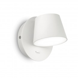 Ideal Lux 167152 LED nástěnná lampa Gim Bianco 1x6W | 530lm | 3000K