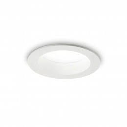 Ideal Lux 193403 LED zápustné stropní svítidlo Basic wide 1x10W | 1100lm | 4000K | IP44
