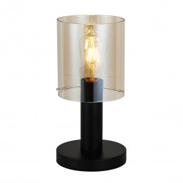 Italux TB-5581-1-BK+AMB stolní lampa 1x40W | E27