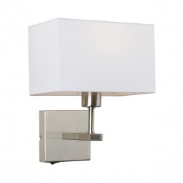 Italux WL-1122-1-A-SN-RC-WH nástěnná lampa Norte 1x60W | E27