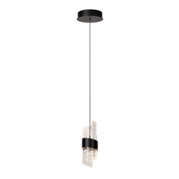 Lucide L134960730 LED závěsný lustr KLIGANDE  | 9W integrovaný LED zdroj | 700lm | 2700K