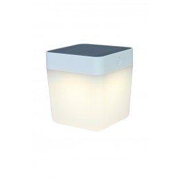Lutec 6908001331 LED venkovní stolní solární svítidlo Table Cube 1x1W | 100lm | 3000K | IP44