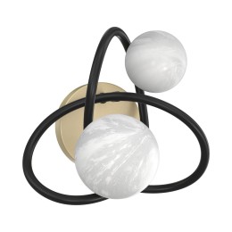 Zuma Line MB4922-2-EBGN prisadený luster NISYRO | 3,5W G9