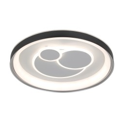Italux PLF-54205-BK-WH LED přisazený lustr Florina | 46W integrovaný LED zdroj | 5750lm | 3000+4000+