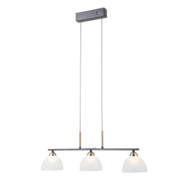 Italux PND-34374-3-BK LED závěsný lustr Montiela | 15W LED | 772lm | 3000K