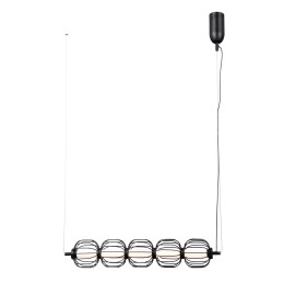 Italux PND-34405-5-BK LED závěsný lustr Pedro | 20W LED | 793lm | 3000K