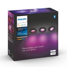 Philips Hue 8720169318977 LED sada zápustných svítidel Centura | 3x4,2W GU10 | 3x350lm | 2000-6500