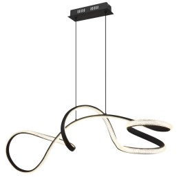 Globo SWIRL 67341S LED závěsný lustr | 40W LED | 2860lm | 4000K