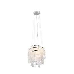 Trio Reality TR37349106 LED závěsný lustr POMP | 38W integrovaný LED zdroj | 5500lm | 2700-6500K