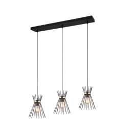 Trio R31533080 závěsný lustr Rod 3x40W | E27 | IP20