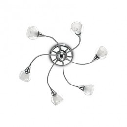 Ideal Lux 028699 přisazené stropní svítidlo Tender 6x40W|E14