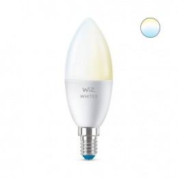 WiZ Tunable white 8718699787073 inteligentní LED žárovka E14 | 1x4,9W | 470lm | 2700-6500K