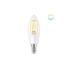 WiZ Tunable white 8718699787196 inteligentní LED filamentová žárovka E14 | 1x4,9W | 470lm | 2700-650