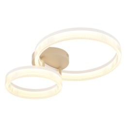 Globo 48046D2 LED přisazené stropní svítidlo ZARA | 24W integrovaný LED zdroj | 1800lm | 3000K